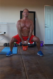 Michael 30 min circuit with kettle bells